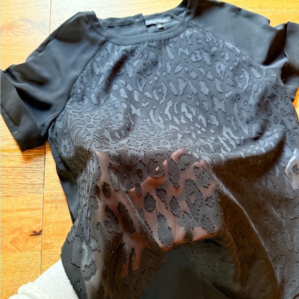 Banana Republic leopard top